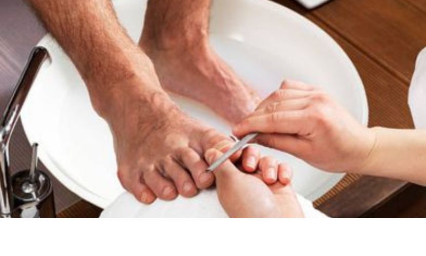 Pedicure service image for Men at Green Trends Ashok Nagar, Chennai
