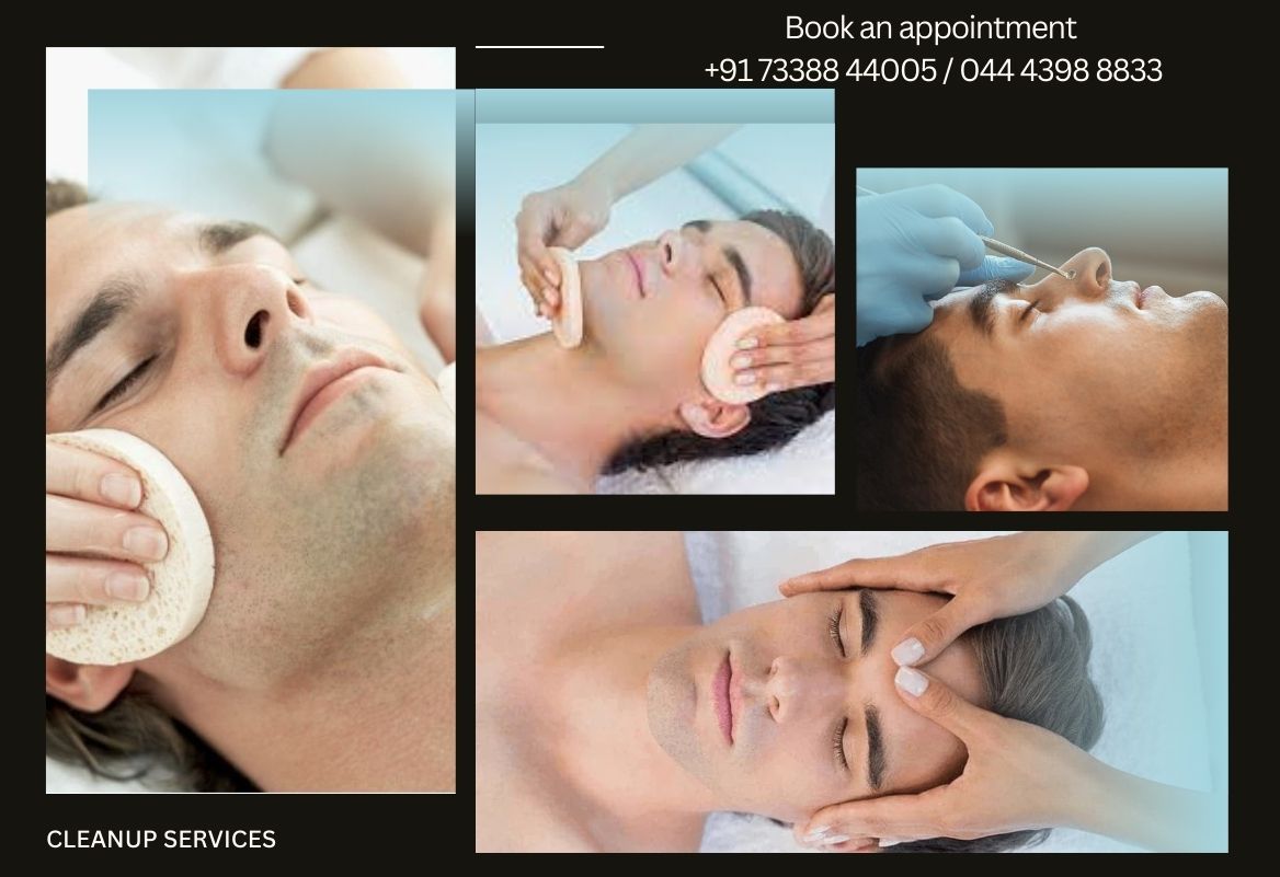 Cleanup service image for Men at Green Trends Ashok Nagar, Chennai