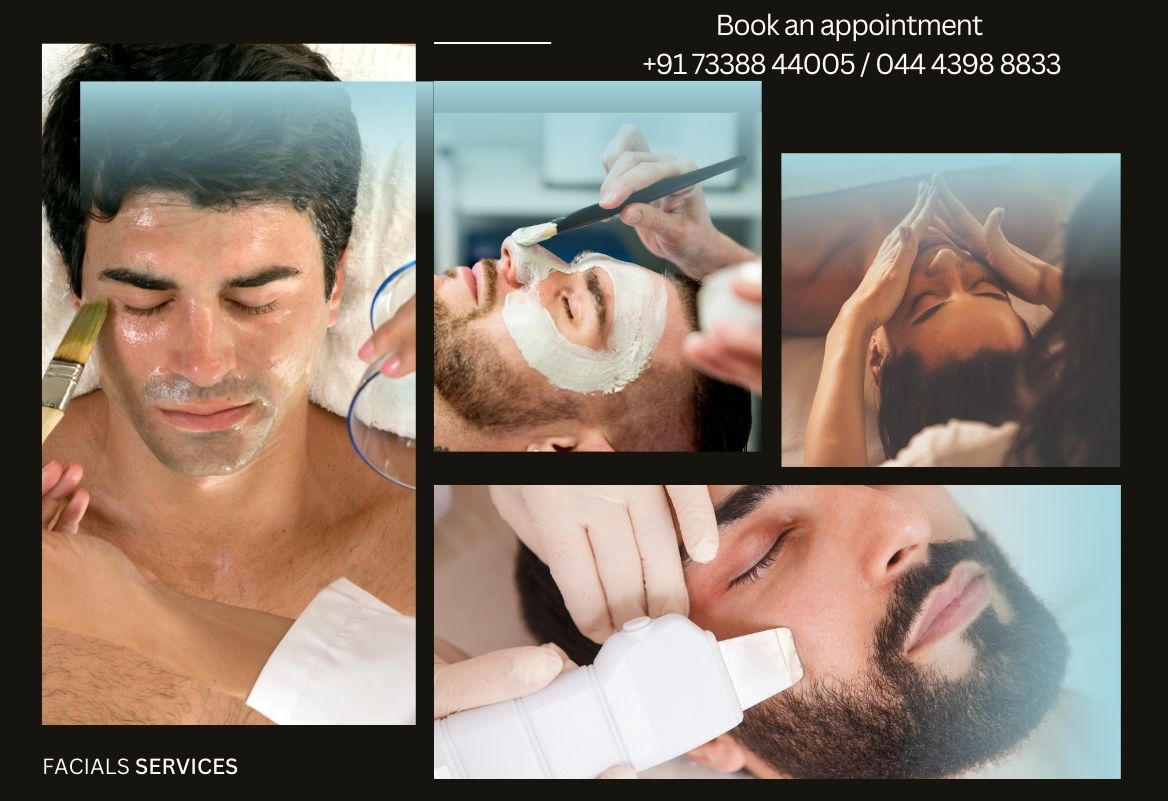Facial service image for Men at Green Trends Ashok Nagar, Chennai