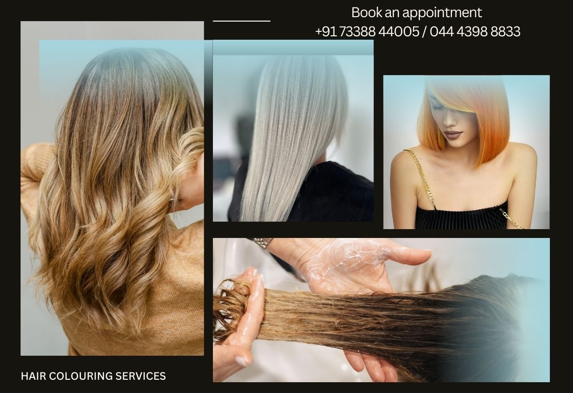 Hair Colouring Services image for Women at Green Trends Ashok Nagar, Chennai