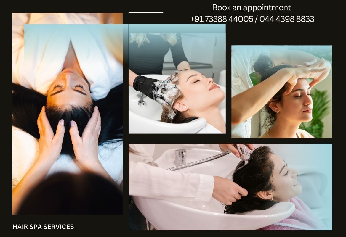 Hair Spa Services image for Women at Green Trends Ashok Nagar, Chennai