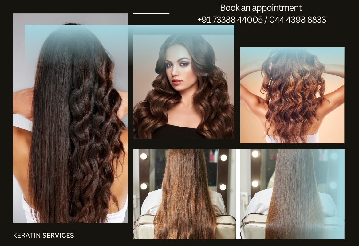 Keratin Treatment services image for Women at Green Trends Ashok Nagar, Chennai